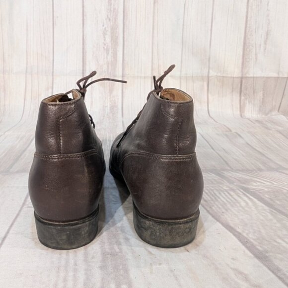 Ariat Bancroft 16023 Women's 8B Brown Leather Tassel Classic Ankle Bootie Boot - Picture 5 of 9